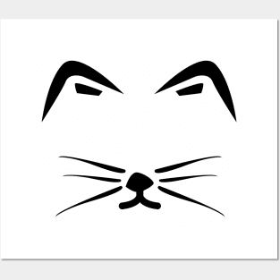 Cat Face Cutie Posters and Art